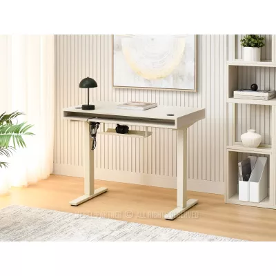 Pracovný stôl 100 HESOL - krémový