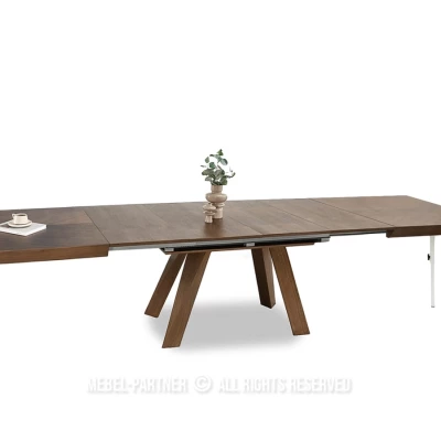Rozkladací jedálenský stôl 180(380)x100 ZENON - orech