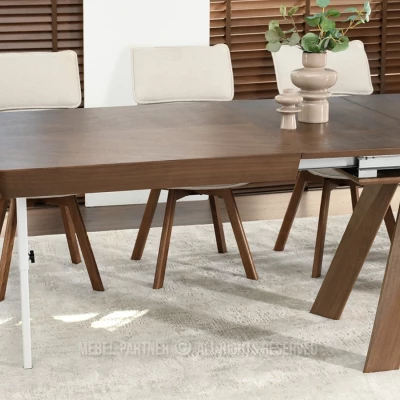 Rozkladací jedálenský stôl 180(380)x100 ZENON - orech