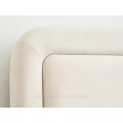 Čalúnená posteľ 180x200 JAKUBA - krémová
