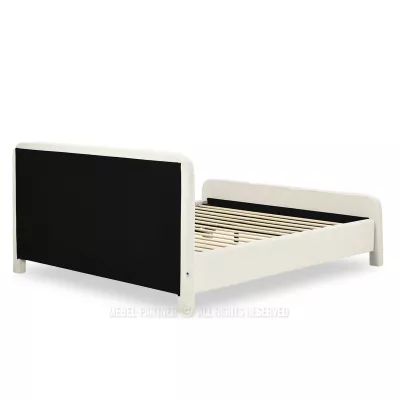 Čalúnená posteľ 180x200 JAKUBA - krémová
