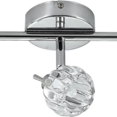 Stropné bodové osvetlenie BOMBOLA - 3xG9, 40W, chrómované/číre