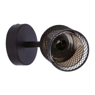 Nástenné bodové osvetlenie CANABERA - 1xE14, 40W, hnedé / zlaté
