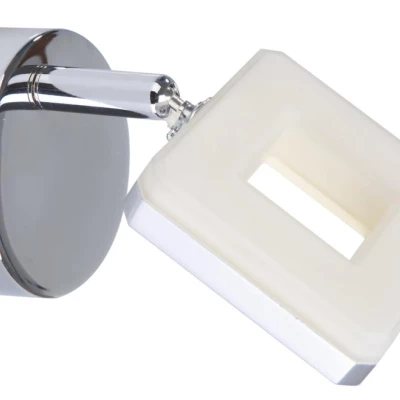 Nástenné bodové LED svetlo CYNTHIA - 1x5W, 3000K (teplá biela), chrómované
