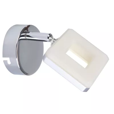 Nástenné bodové LED svetlo CYNTHIA - 1x5W, 3000K (teplá biela), chrómované
