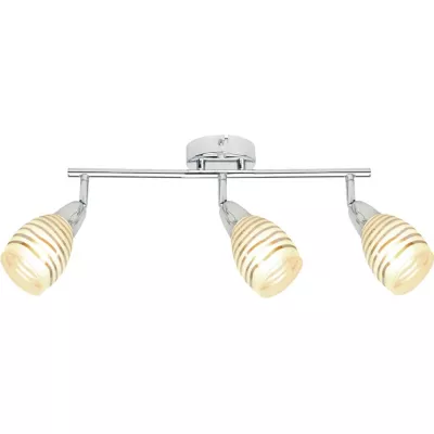Bodové stropné LED osvetlenie JUBILAT - 3xE14, 10W, chrómované