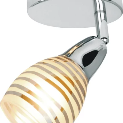 Bodové nástenné LED osvetlenie JUBILAT - 1xE14, 10W, chrómované