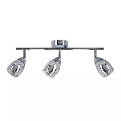 Stropné bodové LED svetlo MILTON - 3xE14, 10W, chrómované