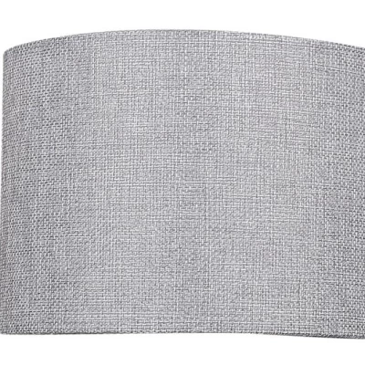 Okrúhle náhradné tienidlo do osvetlenia BOHO - šedé