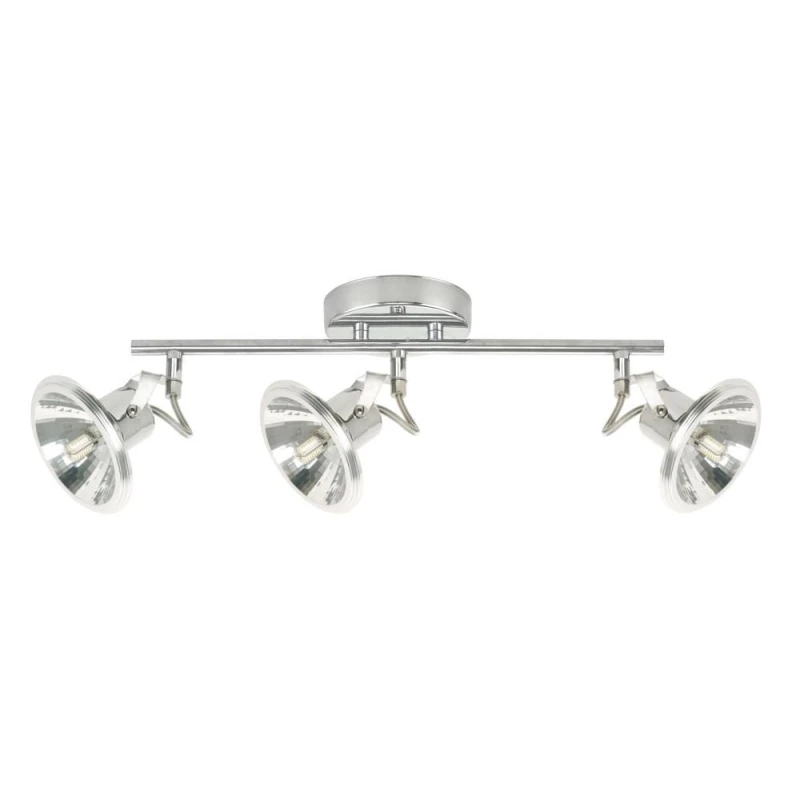 LED stropné bodové osvetlenie MOON - 3xG9, 3,5W, 3000K (teplá biela), chrómované