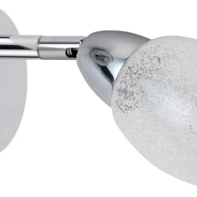 Nástenné LED bodové svetlo RICO - 1x6W, 3000K (teplá biela), chrómované