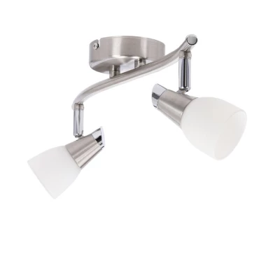 Nástenné / stropné bodové osvetlenie SELIA - 2xG9, 40W, chrómované