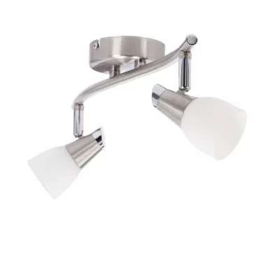 Nástenné / stropné bodové osvetlenie SELIA - 2xG9, 40W, chrómované