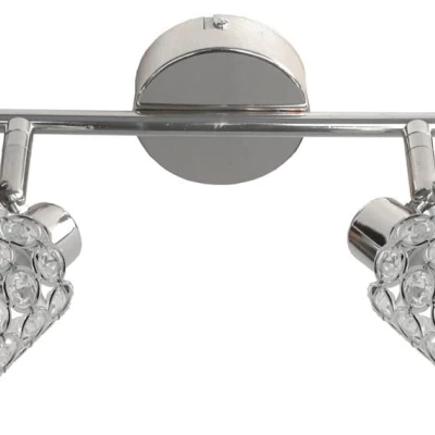 Bodové nástenné / stropné osvetlenie YORK - 2xG9, 40W, chrómované