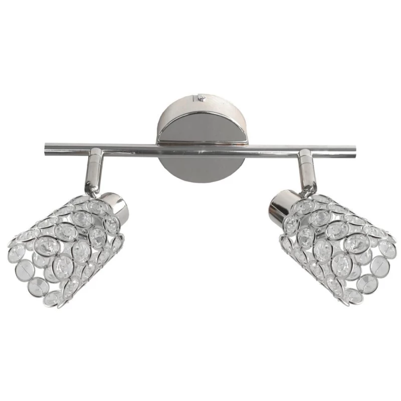 Bodové nástenné / stropné osvetlenie YORK - 2xG9, 40W, chrómované
