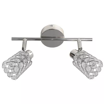 Bodové nástenné / stropné osvetlenie YORK - 2xG9, 40W, chrómované