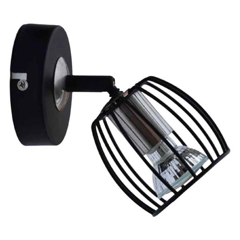 LED nástenné bodové svetlo ZONK - 1x3W, 3000K (teplá biela), čierne / strieborné