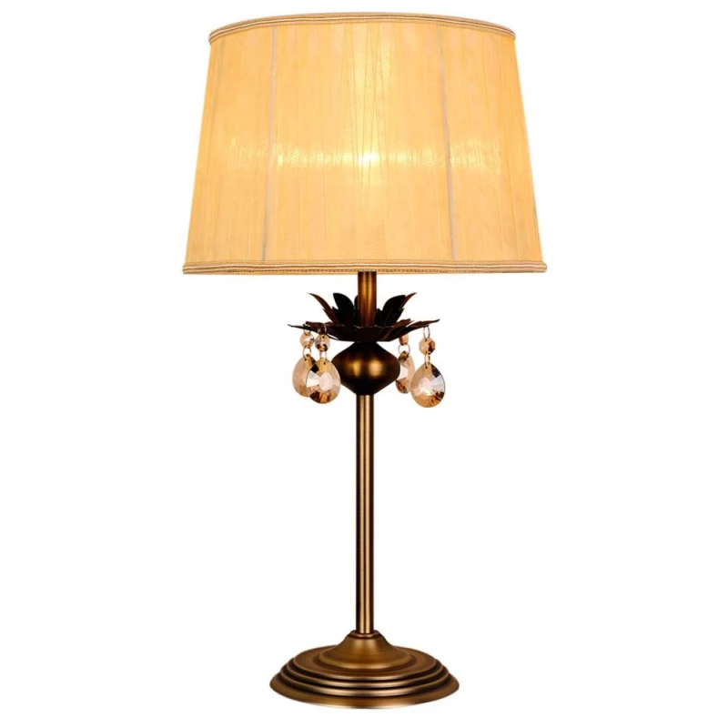 Stolná lampa v klasickom štýle ADONIS - 1xE27, 60W, patina