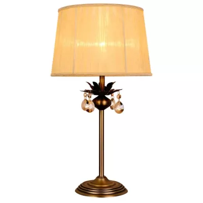 Stolná lampa v klasickom štýle ADONIS - 1xE27, 60W, patina