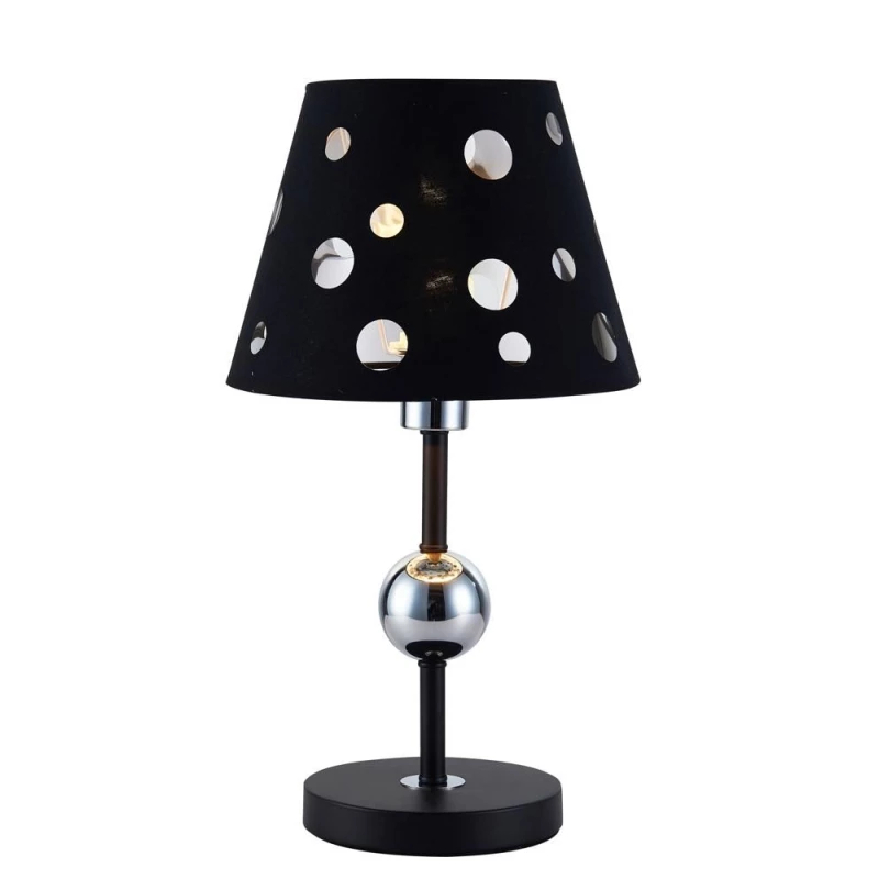 Stolná moderná lampa BATLEY - 1xE14, 60W, čierna
