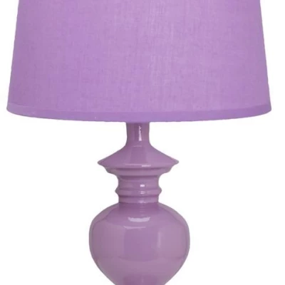 Moderná stolná lampa BERKANE - 1xE14, 40W, fialová