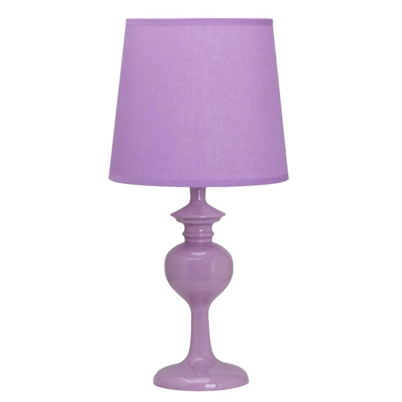 Moderná stolná lampa BERKANE - 1xE14, 40W, fialová