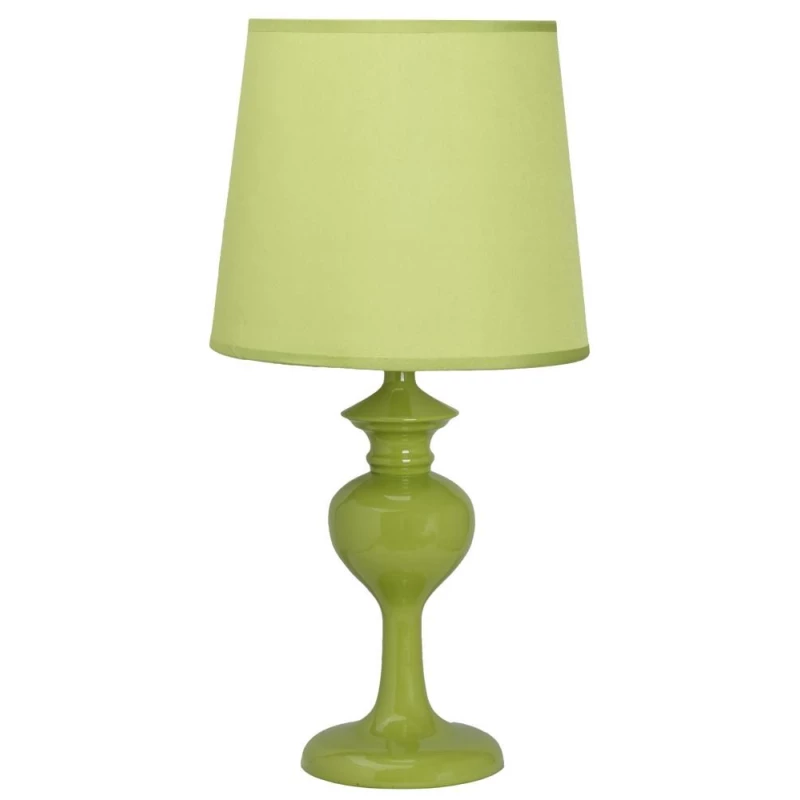Moderná stolná lampa BERKANE - 1xE14, 40W, zelená