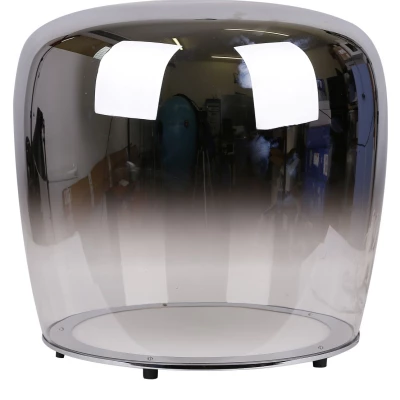 Stolná dizajnová LED lampa BERLOZ - 18W, 3000K (teplá biela), čierna