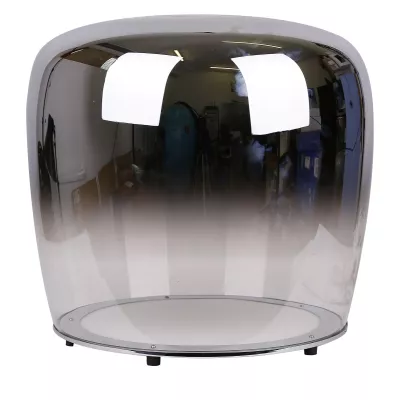 Stolná dizajnová LED lampa BERLOZ - 18W, 3000K (teplá biela), čierna