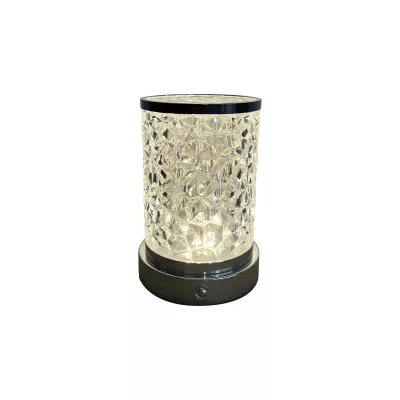 Stolná dotyková LED lampa BRILLO 1 - 2,5W, 3000-6000K (teplá-studená biela), číra