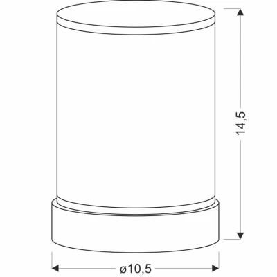 Stolná dotyková LED lampa BRILLO 1 - 2,5W, 3000-6000K (teplá-studená biela), číra