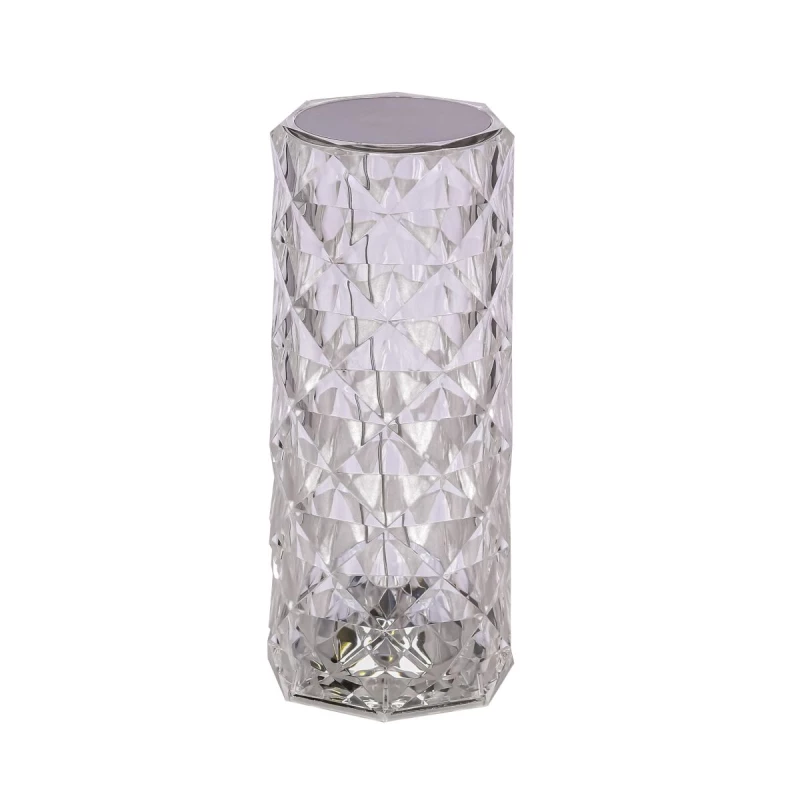 Stolová dotyková LED lampa BRILLO 2 - 2W, 3000-6000K (teplá-studená biela), číra