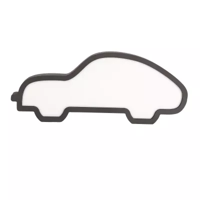 LED stolná lampa do detskej izby CAR - 11W, 3000K (teplá biela), čierna