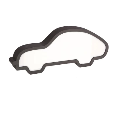 LED stolná lampa do detskej izby CAR - 11W, 3000K (teplá biela), čierna