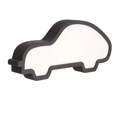 LED stolná lampa do detskej izby CAR - 11W, 3000K (teplá biela), čierna