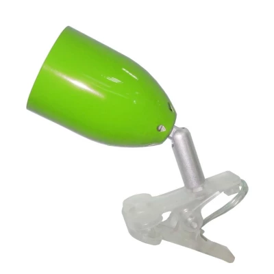 Stolná LED lampička s klipom CLIP - 3W, 4000K (denná biela), zelená
