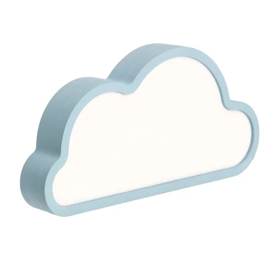 Detská stolná LED lampička CLOUD - 11W, 3000K (teplá biela), modrá