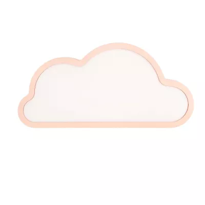 Detská stolná LED lampička CLOUD - 11W, 3000K (teplá biela), ružová