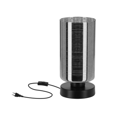 Moderná stolná lampa COX - 1xE27, 60W, chrómovaná