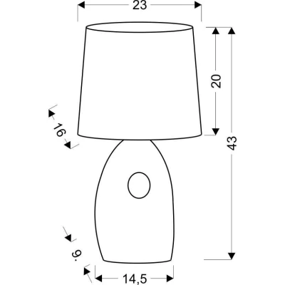 Dizajnová stolná lampa HIERRO - 1xE27, 60W, čierna / zlatá