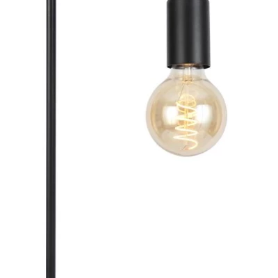 Stolná lampa v škandinávskom štýle IZZY - 1xE27, 60W, čierna