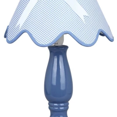 Detská stolná lampička LOLA - 1xE14, 40W, modrá