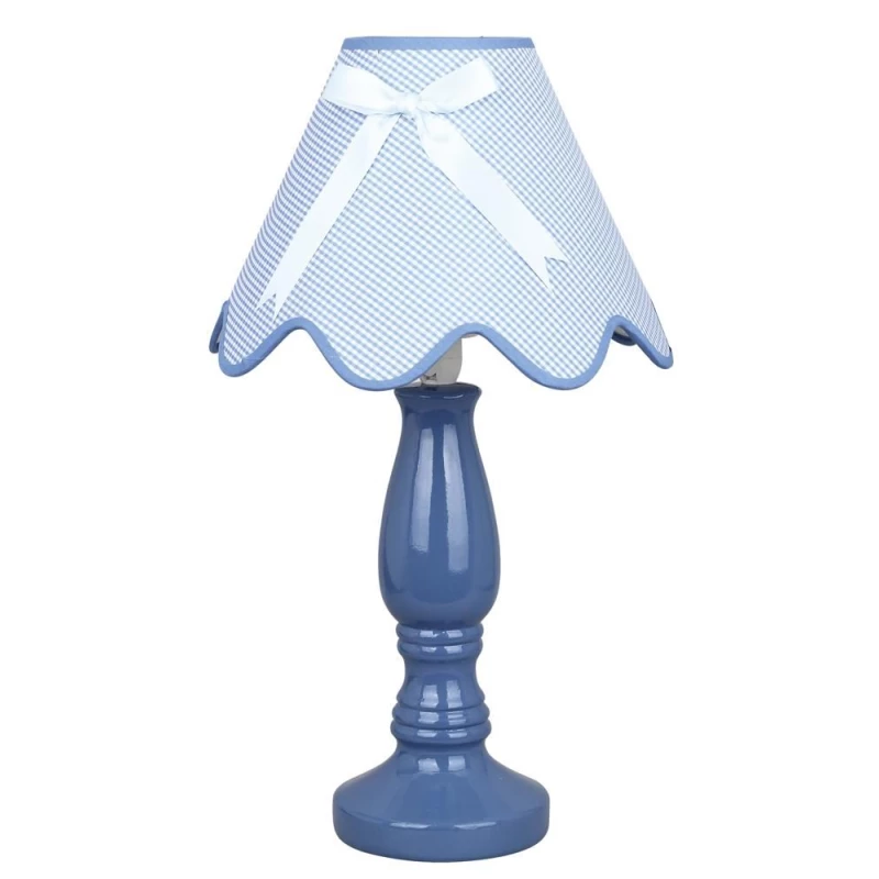 Detská stolná lampička LOLA - 1xE14, 40W, modrá