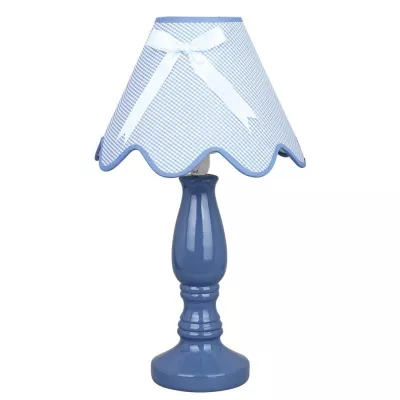 Detská stolná lampička LOLA - 1xE14, 40W, modrá