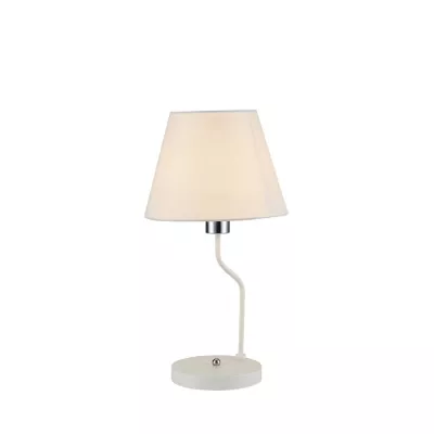 Stolná moderná lampa LUMINOR - 1xE14, 60W, biela