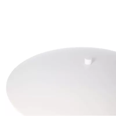Stolná LED lampa v škandinávskom štýle LUND - 10,5W, 3000K (teplá biela), biela