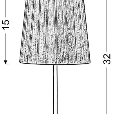 Moderná stolná lampa RIFASA - 1xE14, 40W, biela / fialová