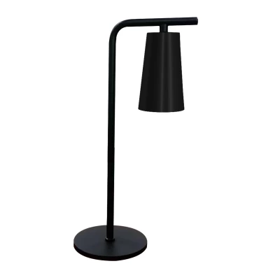Stolná lampa k posteli SIDER - 1xGU10, 15W, čierna