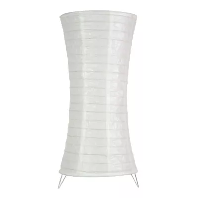 Papierová stolná lampa TAI 2 - 1xE14, 40W, biela