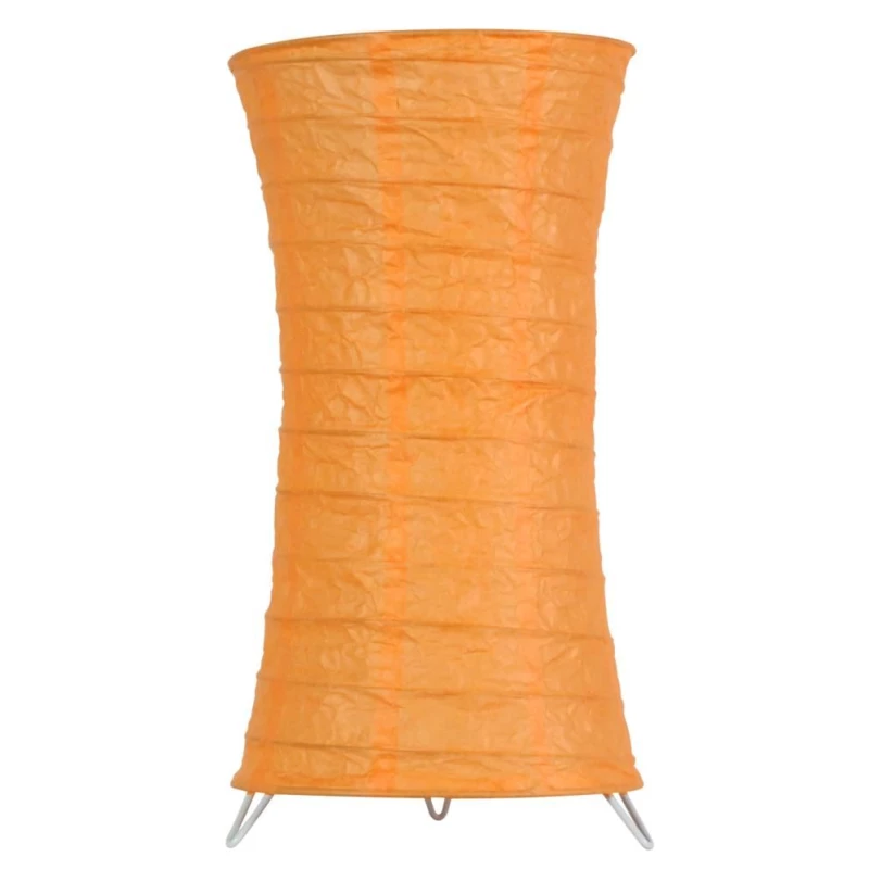 Papierová stolná lampa TAI 1 - 1xE14, 40W, oranžová